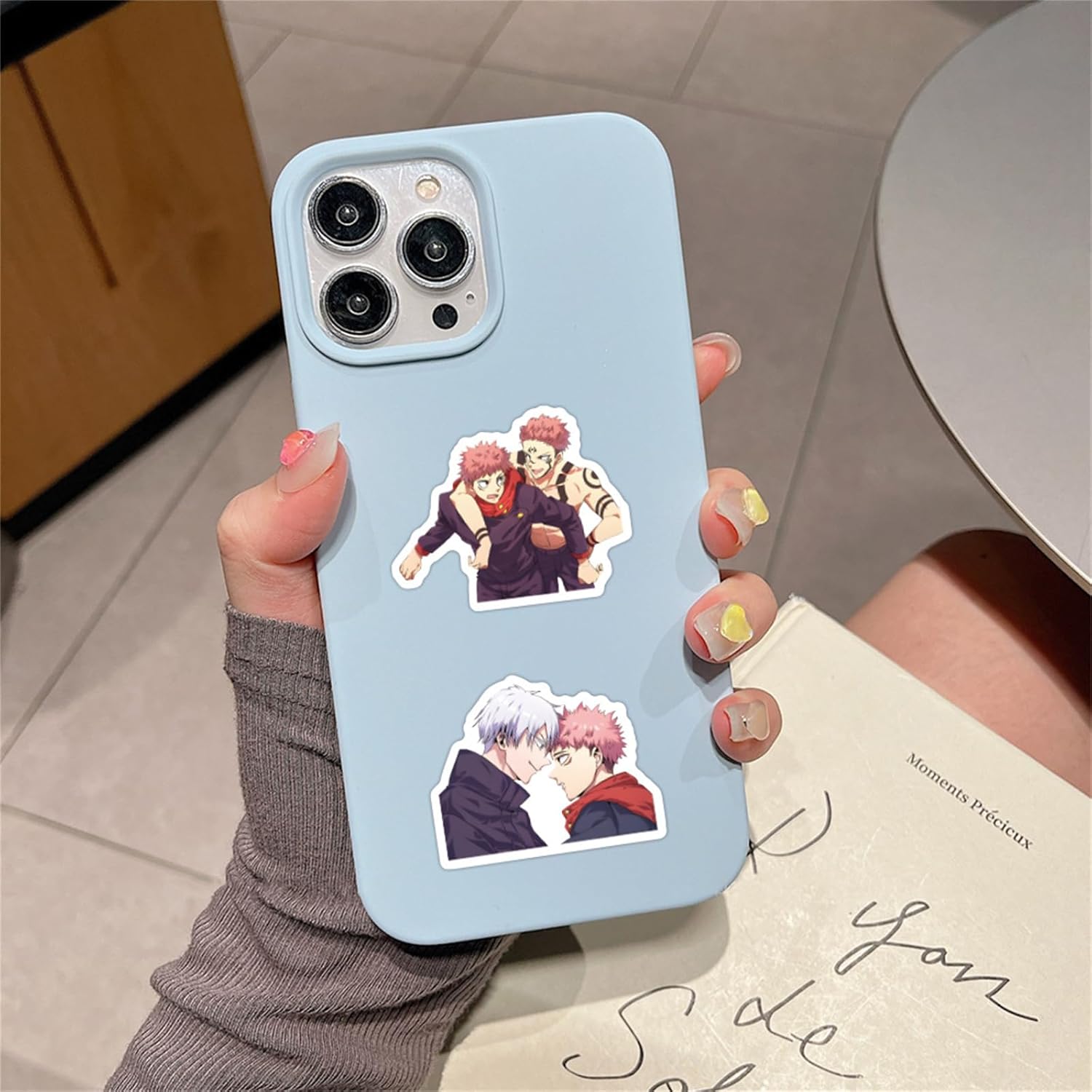 55PCS Jujutsu Kaisen Stickers for Kids,Jujutsu Kaisen Stickers,Hot Cartoon Anime Vinyl Sticker for Water Bottle Laptop Phone Scrapbooking Journaling for Adults Teens for Party Supply Favor Decor(ZSHZ) - Image 5