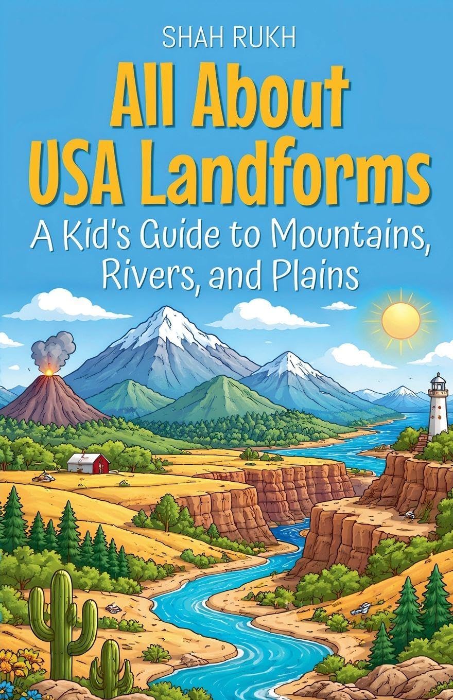 All About USA Landforms: A Kid's Guide to Mountains, Rivers, and Plains: 4 (USA Knowledge Books for Kids)