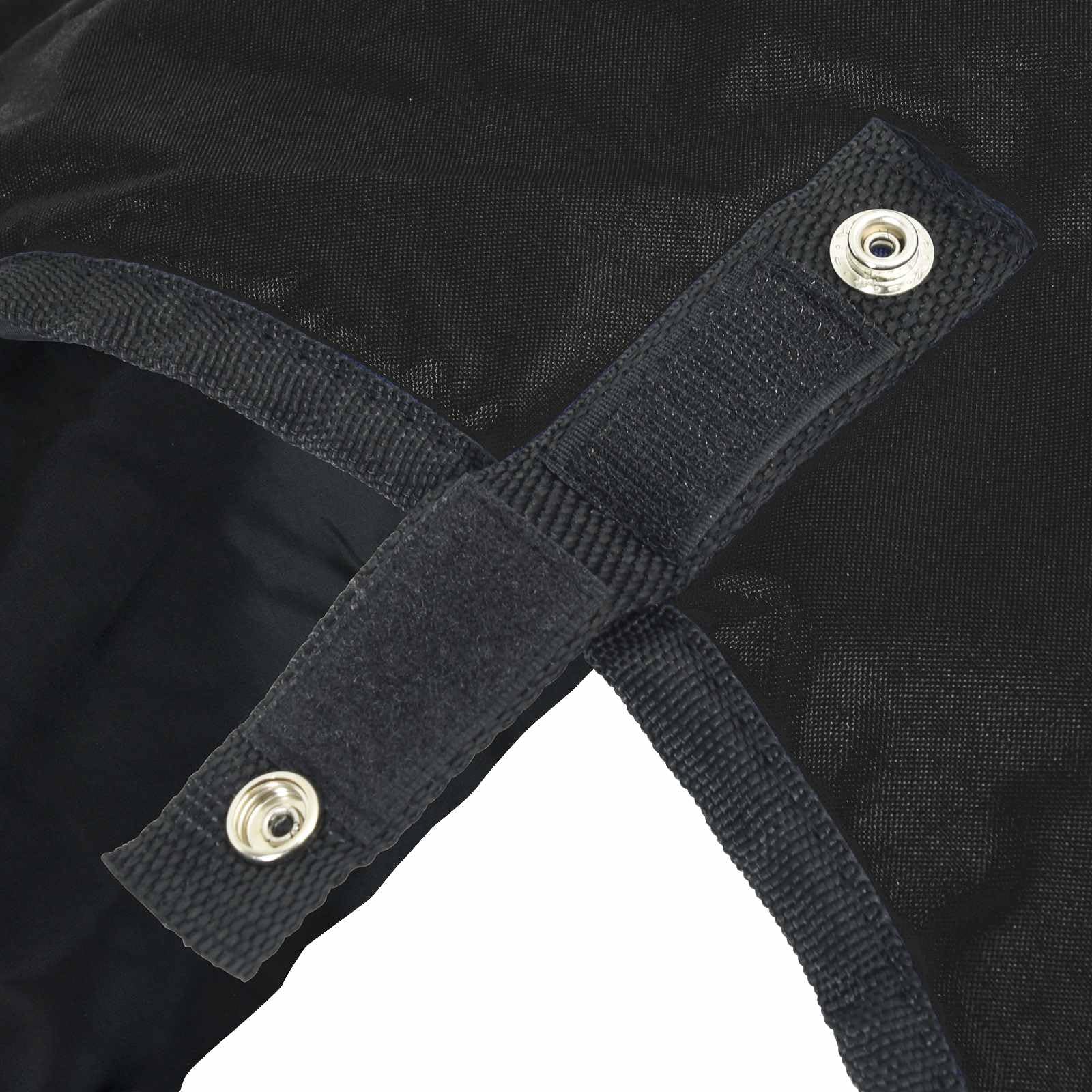Manta para Caballo Verde Oscuro y Negro 125 cm Poliéster,Mantas y Capas para Caballos,1.602kg-42013172