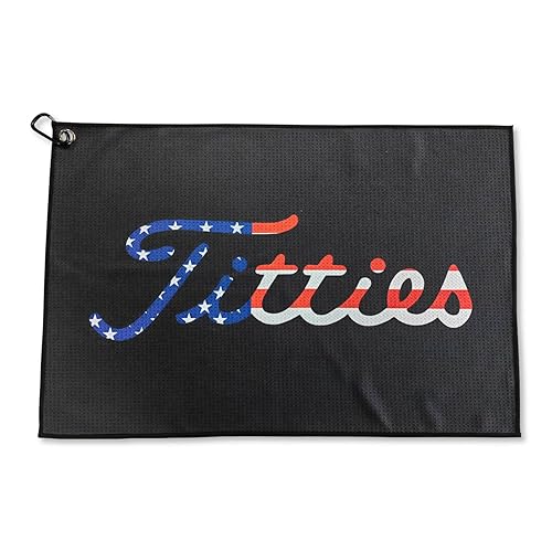 K9King Funny Microfiber Towel - Premium Golf Towel with Clip