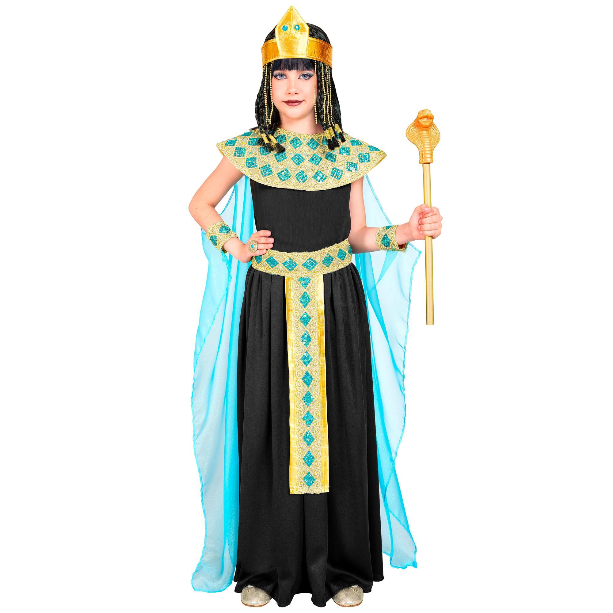 W WIDMANN MILANO Party Fashion - Kostium dziecięcy Kleopatra, sukienka, egipska królowa, kostiumy karnawałowe