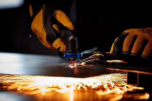 Miniatura 6 de Hobart 500564 Airforce 12ci Cortador de plasma con compresor de aire integrado de 120 V marrón y kit de electrodos 770791 para antorchas de plasma