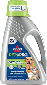 Bissell Pet Pro Oxy Urine Eliminator with Febreze Carpet Deep Clean Solution, 48oz