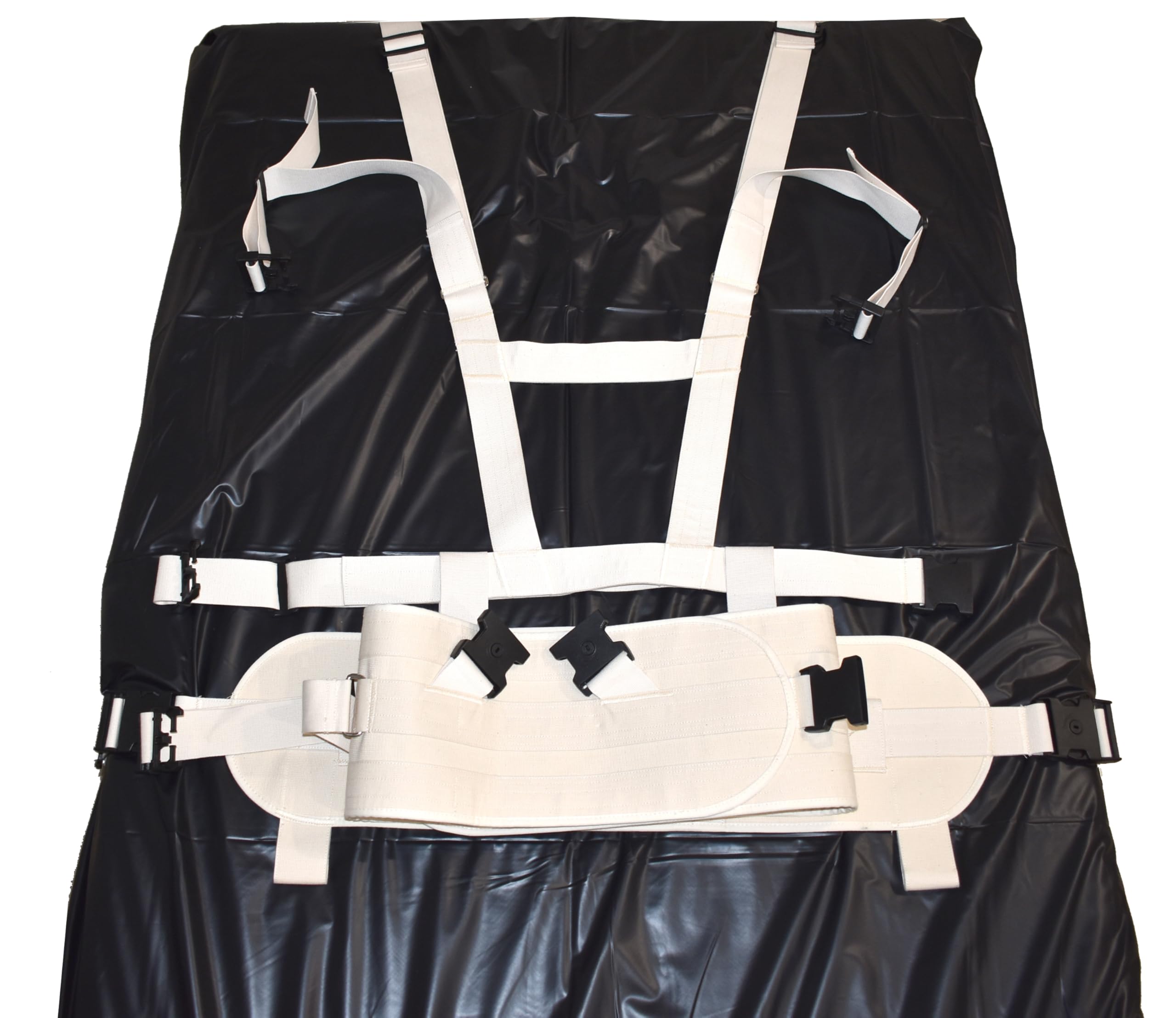 Attache de lit verrouillable pour clinique - Ceinture de bondage pour le torse - Sex toy BDSM fétiche + clé - Fixation