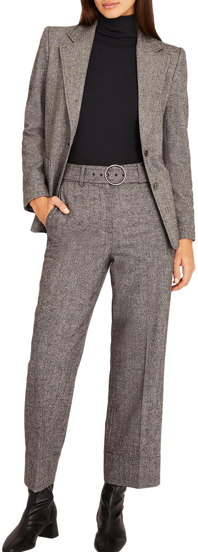 Club Monaco Womens Textured Enamel Ring Pant