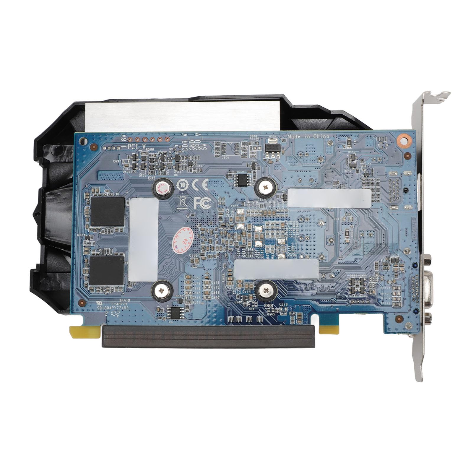 Gugxiom Scheda Grafica da Gioco GT1030 2G, Interfaccia Multimediale HD GDDR5 da 1468 MHz 6008 MHz a 64 Bit Interfaccia VGA Scheda Video per Computer PC, Risoluzione 4096x2160