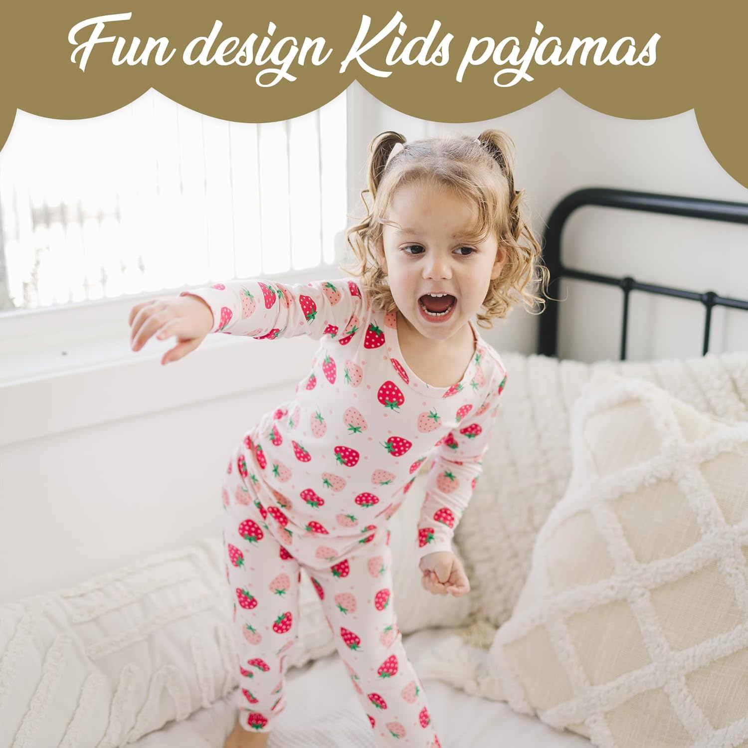 Viscose Baby Pajamas 2-Piece Pajamas for Kids Ultra Soft Comfy Moisture-Wicking, Gentle on Sensitive Skin - Image 5