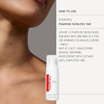 Rodan + Fields Foaming Sunless Tan | 4.2 fl oz | Premium Self Tanner Foam | Lightweight & Dries Quickly for a Flawless Tan | Natural Looking Glow