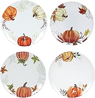 Vista 11 de Webbylee Platos llanos de melamina, juego de 6 platos de 11 pulgadas para uso en interiores y exteriores, color blanco