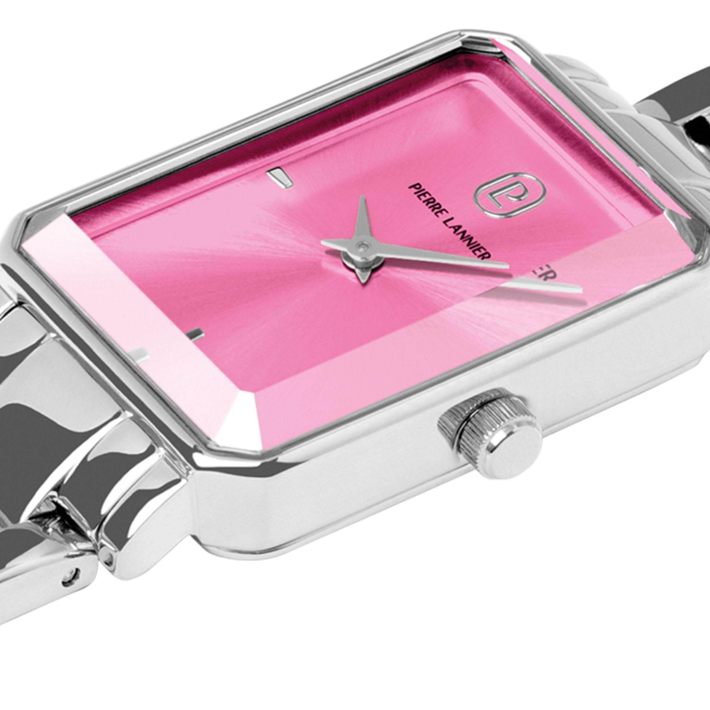 Pierre Lannier - Montre Ariane - Quartz Mouvement de Montre - Epaisseur du boîtier: 21 mm - Largeur du boîtier: 28.4 mm - Acier Inoxydable - 3 ATM