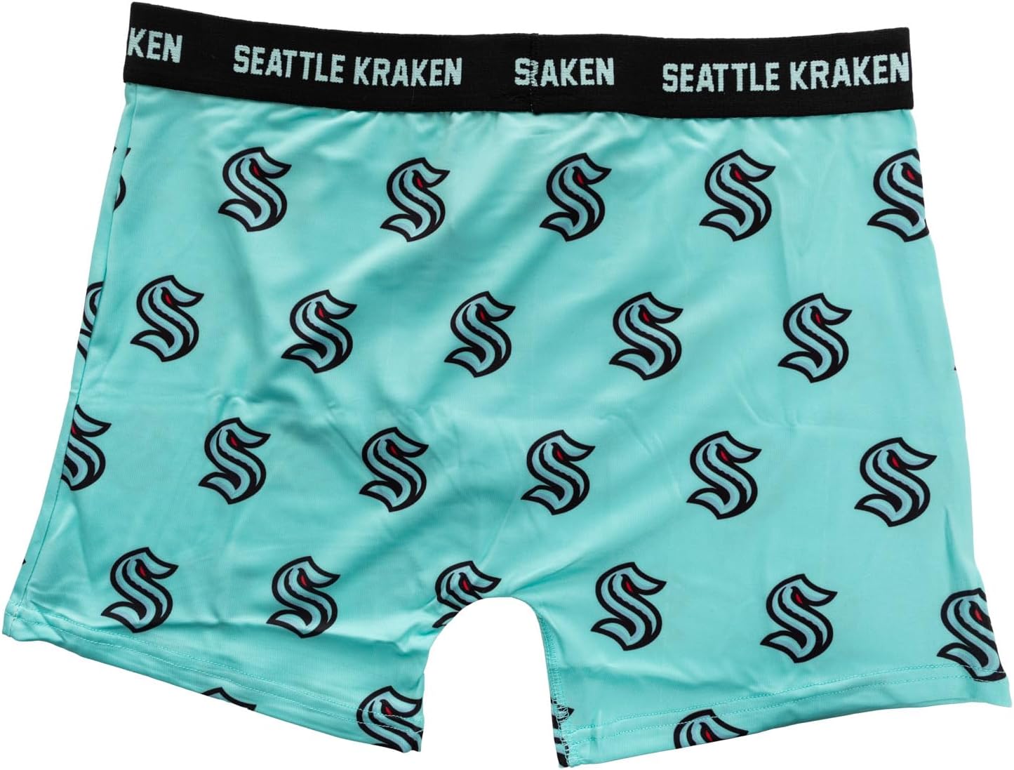 Calhoun NHL Surf & Skate Mens Boxer Briefs with Scatter Team Logo - 2 Pack