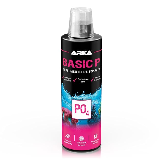 ARKA Basic P - Aumenta el Contenido de Fosfatos, Incrementa los Niveles de Po4 de Forma Segura y Eficaz…