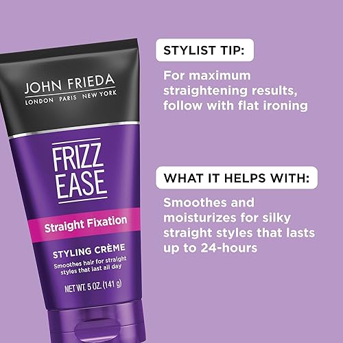 Miniatura 9 de John Frieda Frizz-Ease Crema de Estilizamiento Recto 5 oz 49fl oz paquete de 6
