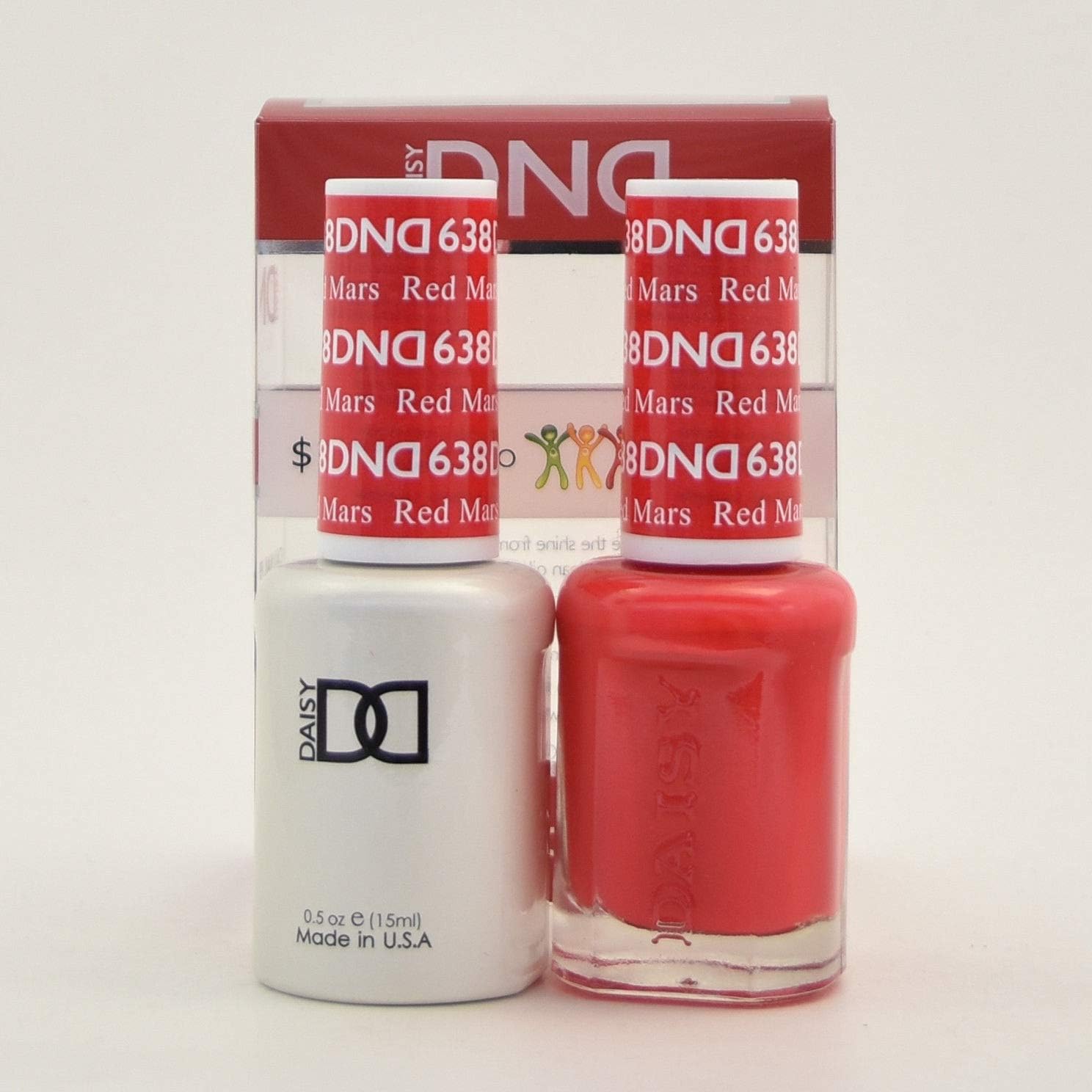 DND Gel Set (DND 638 RED Mars)