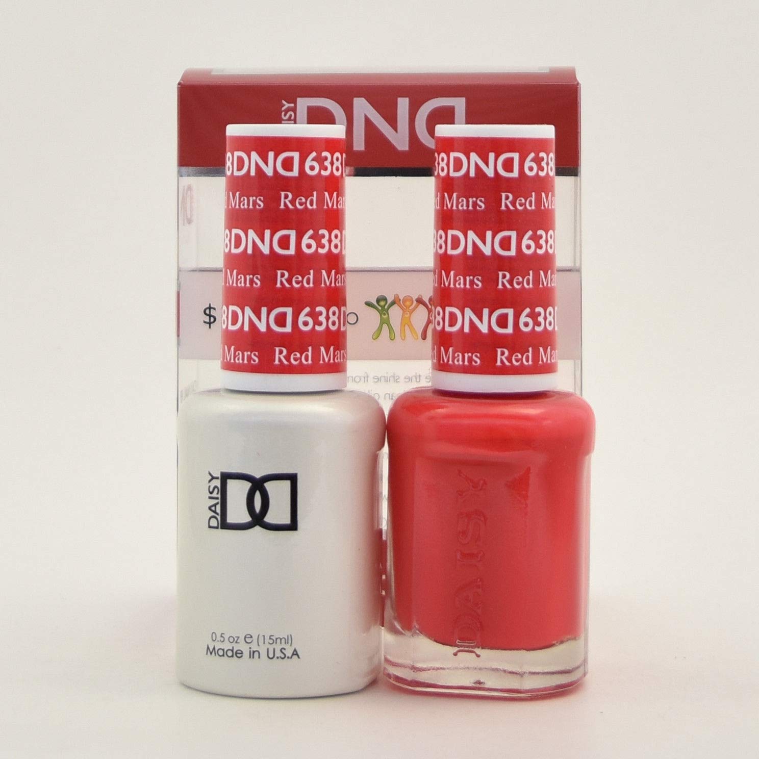 DND Gel Set (DND 638 RED Mars)