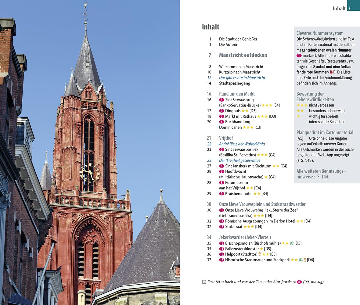 Reise Know-How CityTrip Maastricht: Reiseführer Maastricht mit Stadtplan und kostenloser Web-App