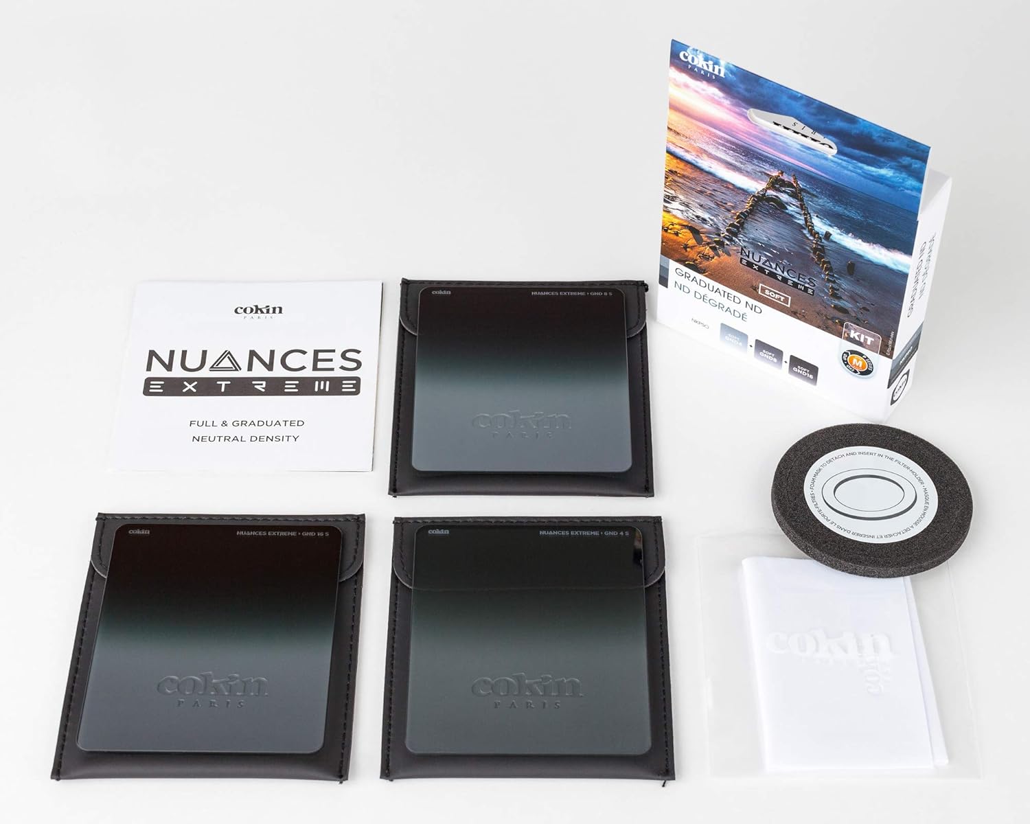 🛒 Crazy Deals Cokin Square Filter NUANCES Extreme - Soft Kit - Includes M (P) Series GND4 GND8, GND16 Filters