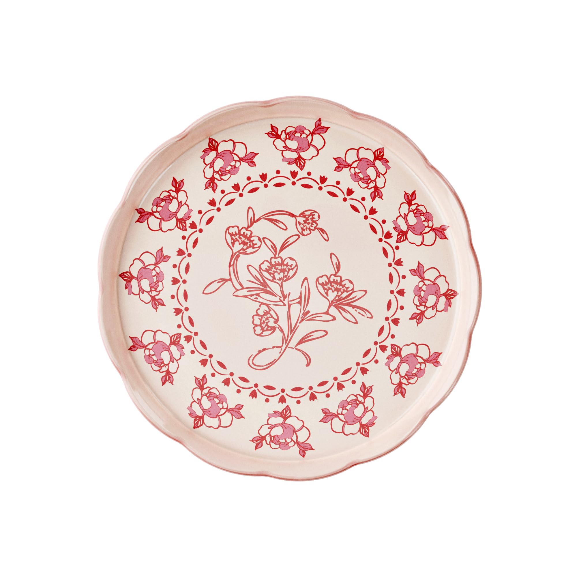 Guzzini - Josephine 'Table Decor' Melamine Small Round Tray (Powder Pink)