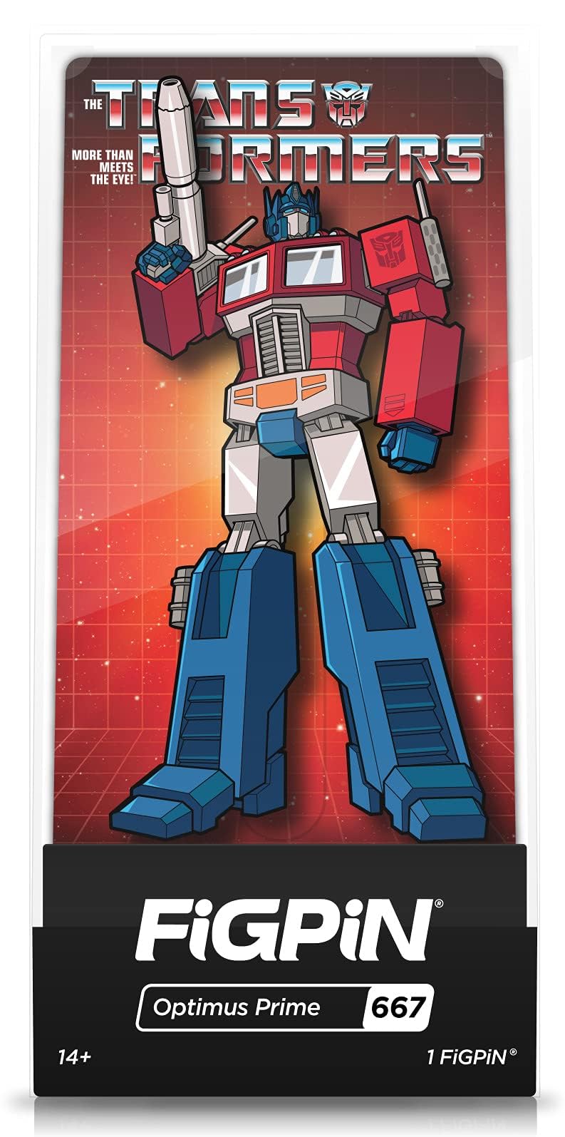 Amazon.co.jp: FiGPiN トランスフォーマー オプティマスプライム #667