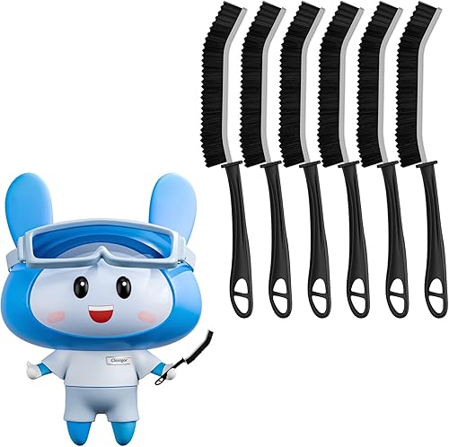 Cepillos de limpieza de hendiduras, herramienta de cepillo limpiador dentado para espacios reducidos de difícil acceso, artículos esenciales para el