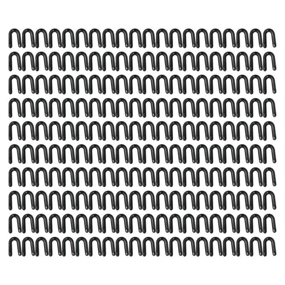 Littimoon Tile Leveling System Tile Spacer 1/4 Inch, Horseshoe Spacer U Shape Plastic Tile Leveling Clip, 200PCS