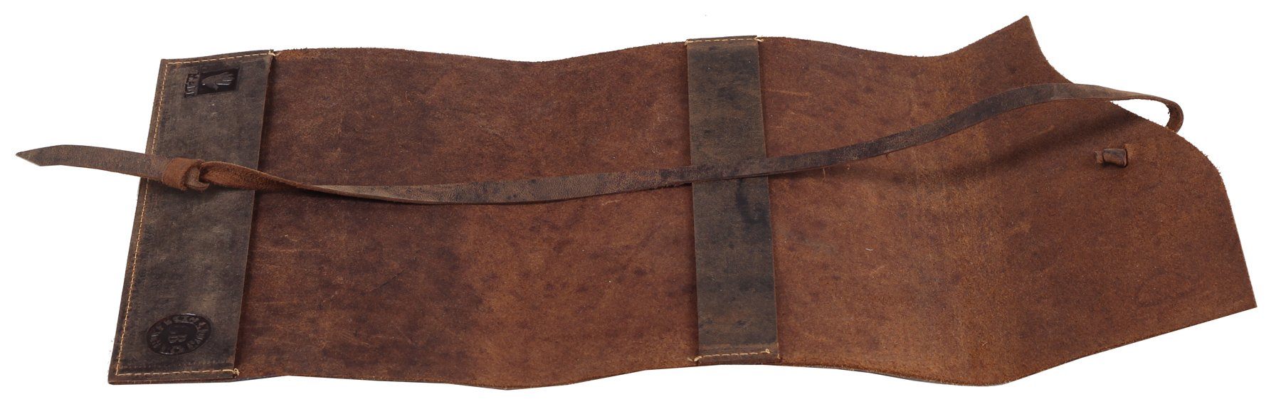 Greenburry Vintage Notizblock Leder-Umschlag A5 braun | 23x17x2cm