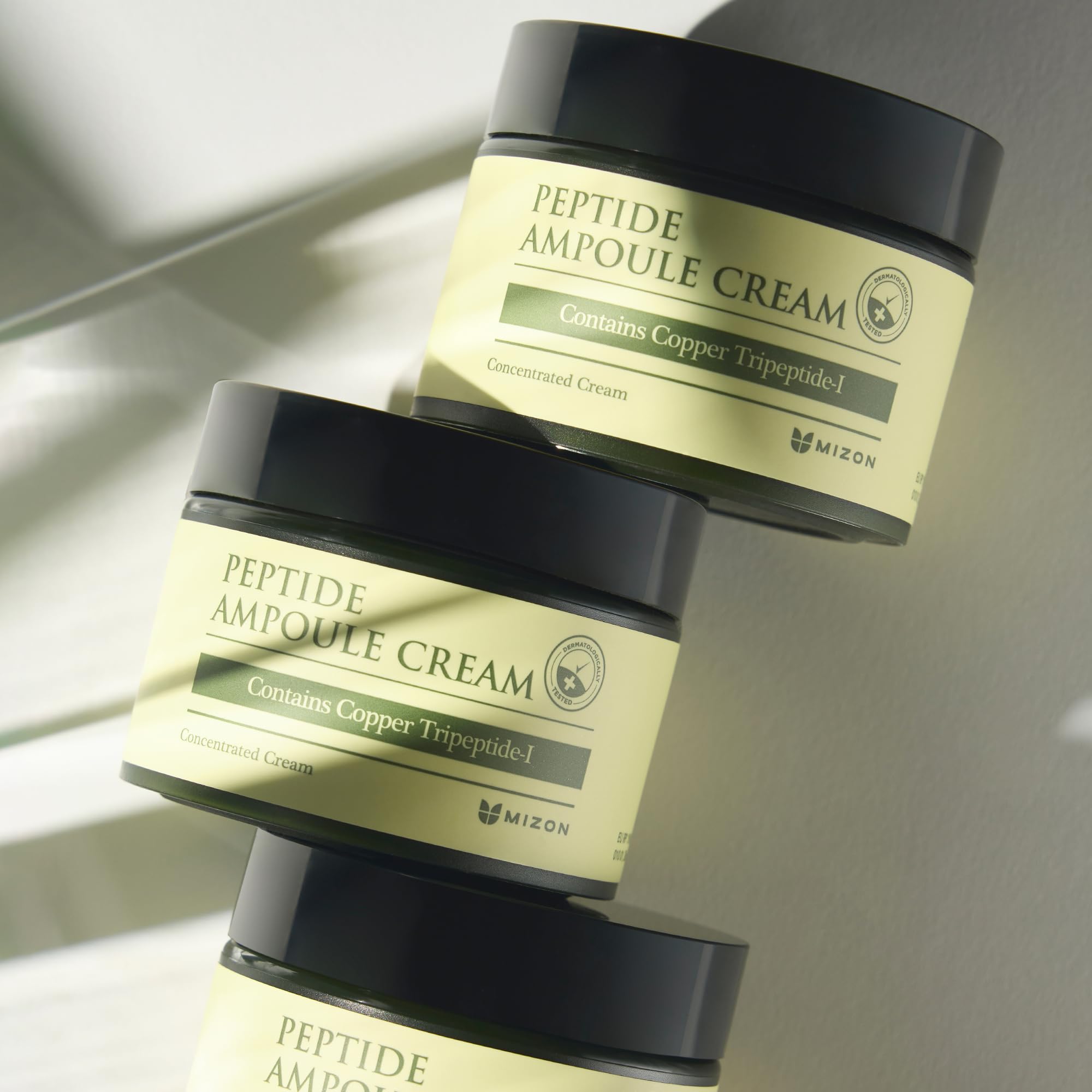 [Mizon] Krem Peptydowy (50ml) nawilżenie z białkami, aminokwasami, elastyną i kolagenem, pielęgnacja zmarszczek, kosmetyki koreańskie (Peptide Ampoule Cream)