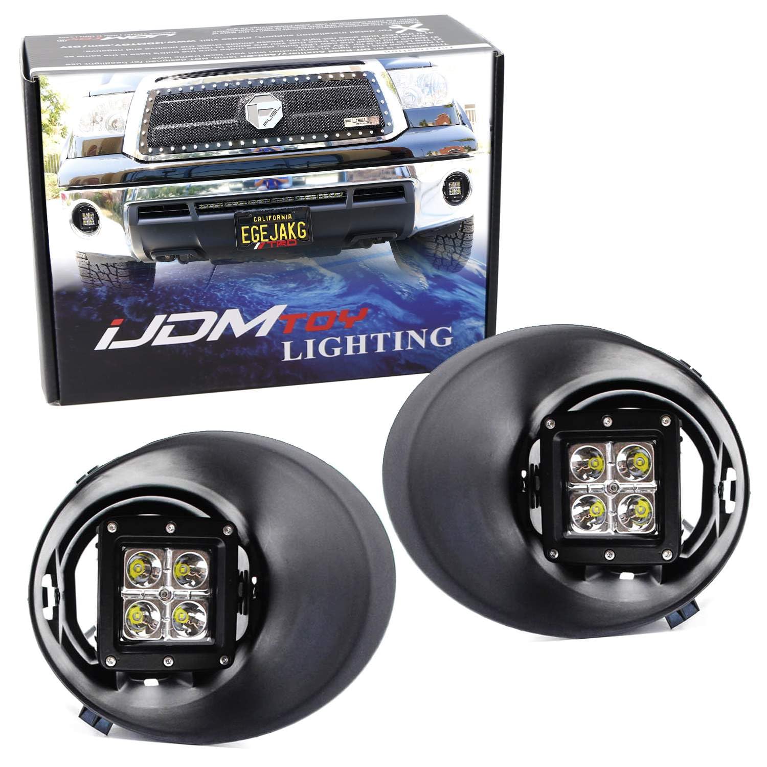 tundra led pod fog lights SS6 LED Fog Light Kit for 2022-2024 Toyota Tundra main image 0