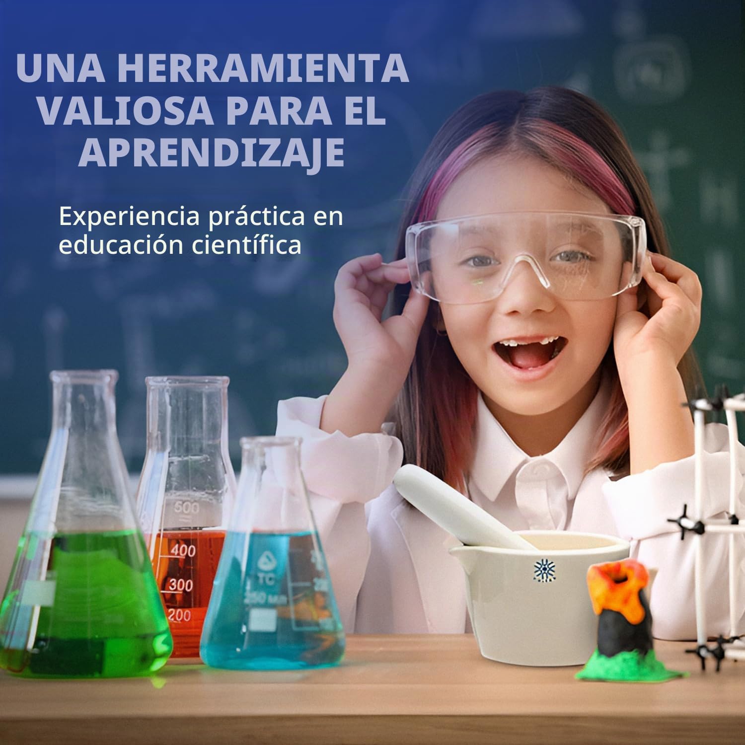 United Scientific™ JMD070 - Juego de mortero y mortero, porcelana, capacidad de 70 ml