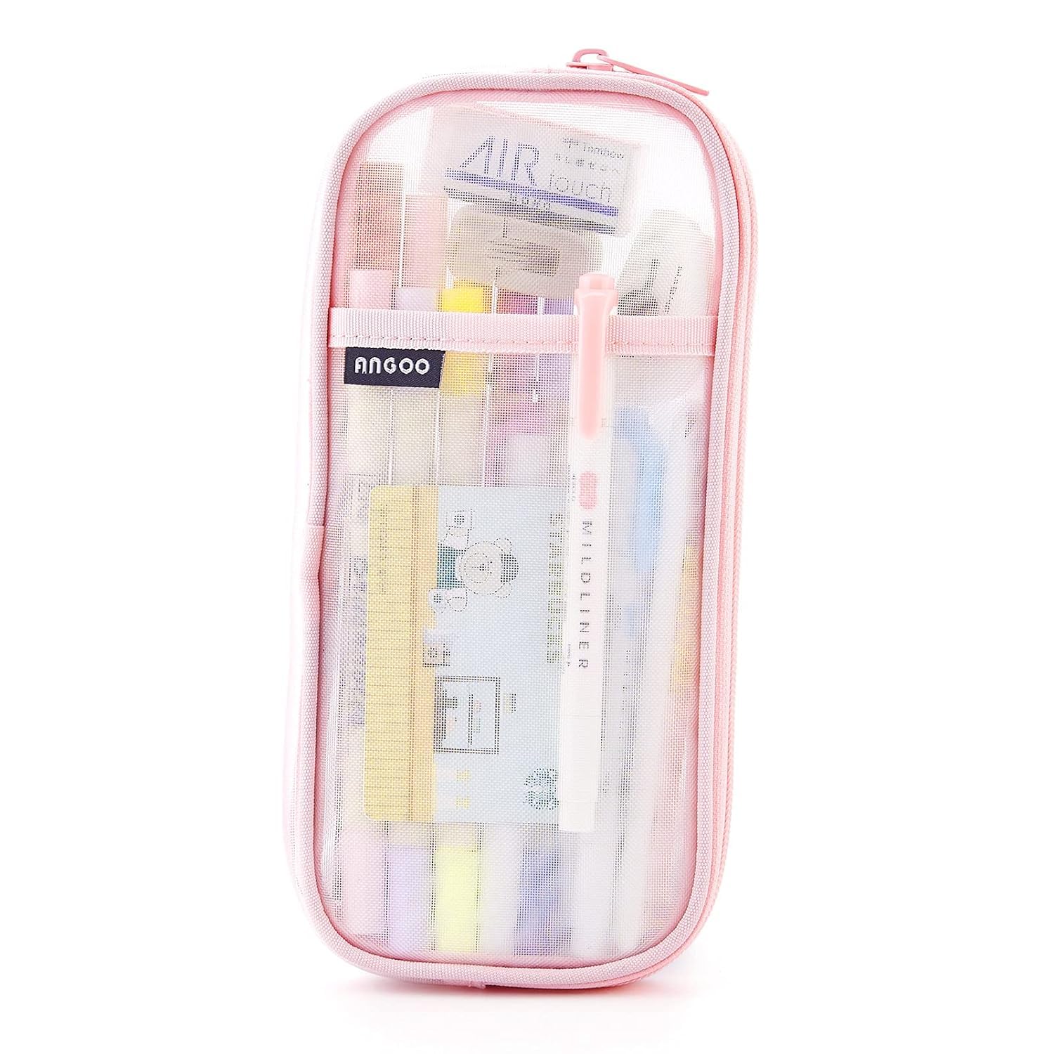 See full amazon price history chart for EASTHILL Pen Pencil Case With Zipper Clear Makeup Color Canvas Pouch Cosmetics Bag, Transparent Stationary Bag Office Organizer Box For Adluts (Light Pink) EASTHILL Pen Pencil Case With Zipper Clear Makeup Color Canvas Pouch Cosmetics Bag, Transparent Stationary Bag Office Organizer Box For Adluts (Light Pink) (B0D4DX4BQP) Amazon Price History, Amazon Price Tracker