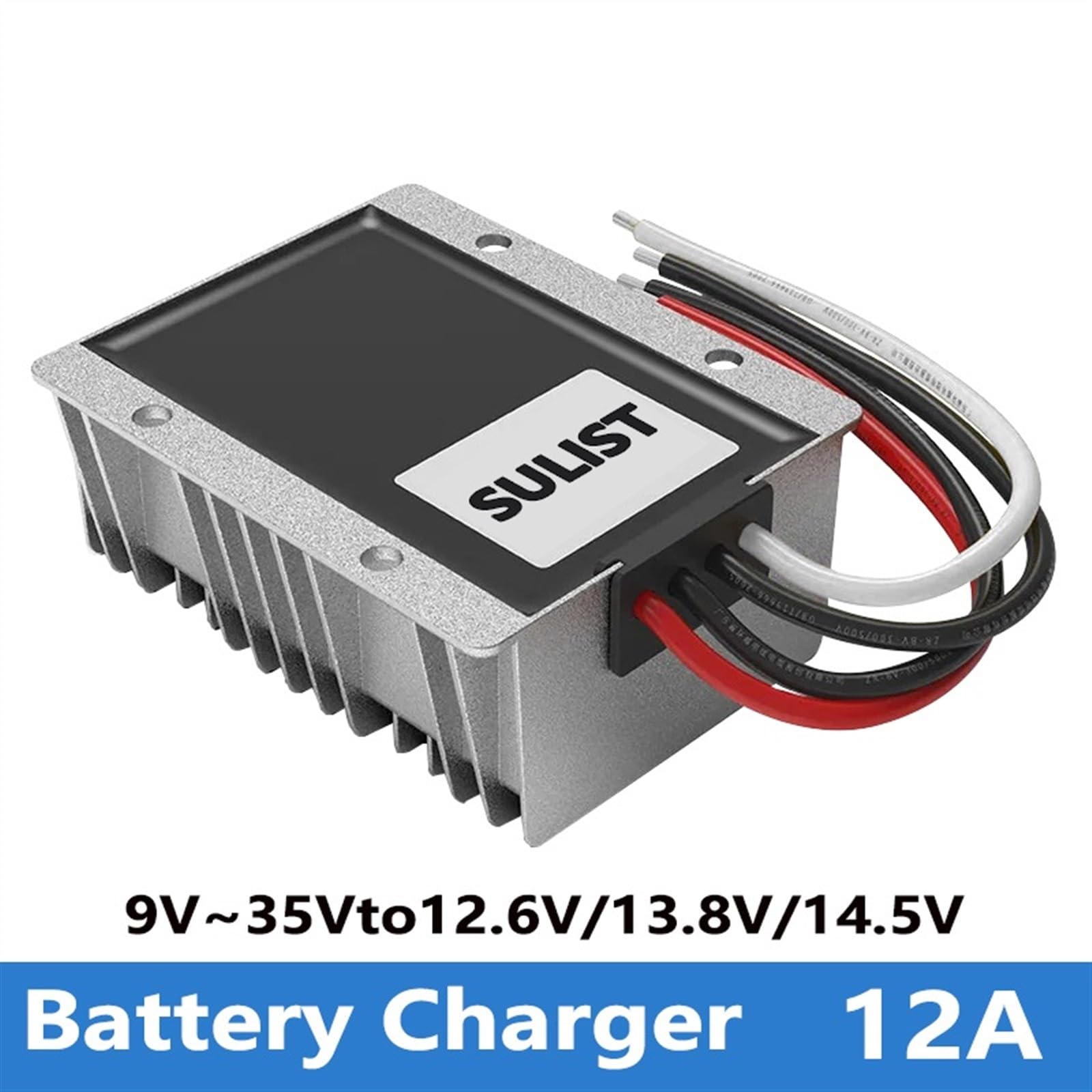 9–35 V bis 13,8 V 12,6 V 14,5 V 5 A-25 A 12 V Lithium-Batterie-Ladegerät Dual-Akku-System Boost Step-Down-Blei-Säure-Batterie-Ladegerät (Ausgang 12 A, 10 VTO32 V _ 13,8 V)