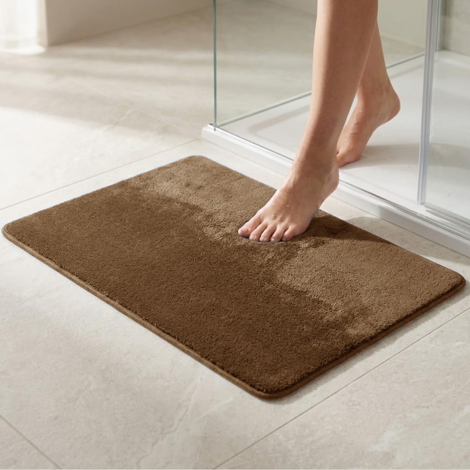 Tapis de bain antidérapant moderne 50x80 cm lavable Parpyon Linosa I