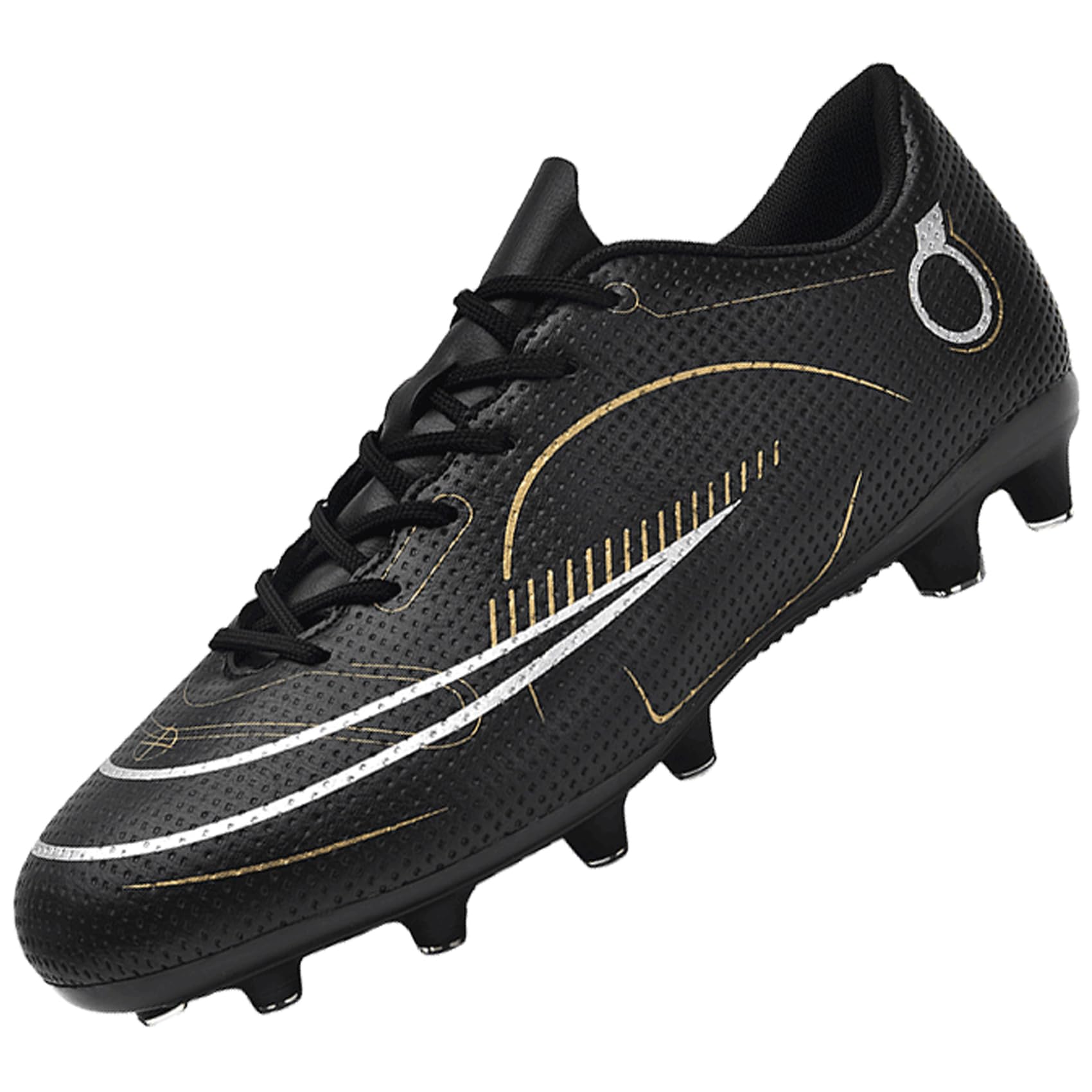 UnitysowMen’s Soccer Cleats Firm Ground Soccer Shoe Professional Training Football Shoes Outdoor Indoor Athletic Sneaker