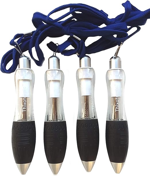 Super Big Fat Pens: Large, Easy to Hold Pens for Arthritis (4 pack), Longer Lasting Black Ink Cartridge
