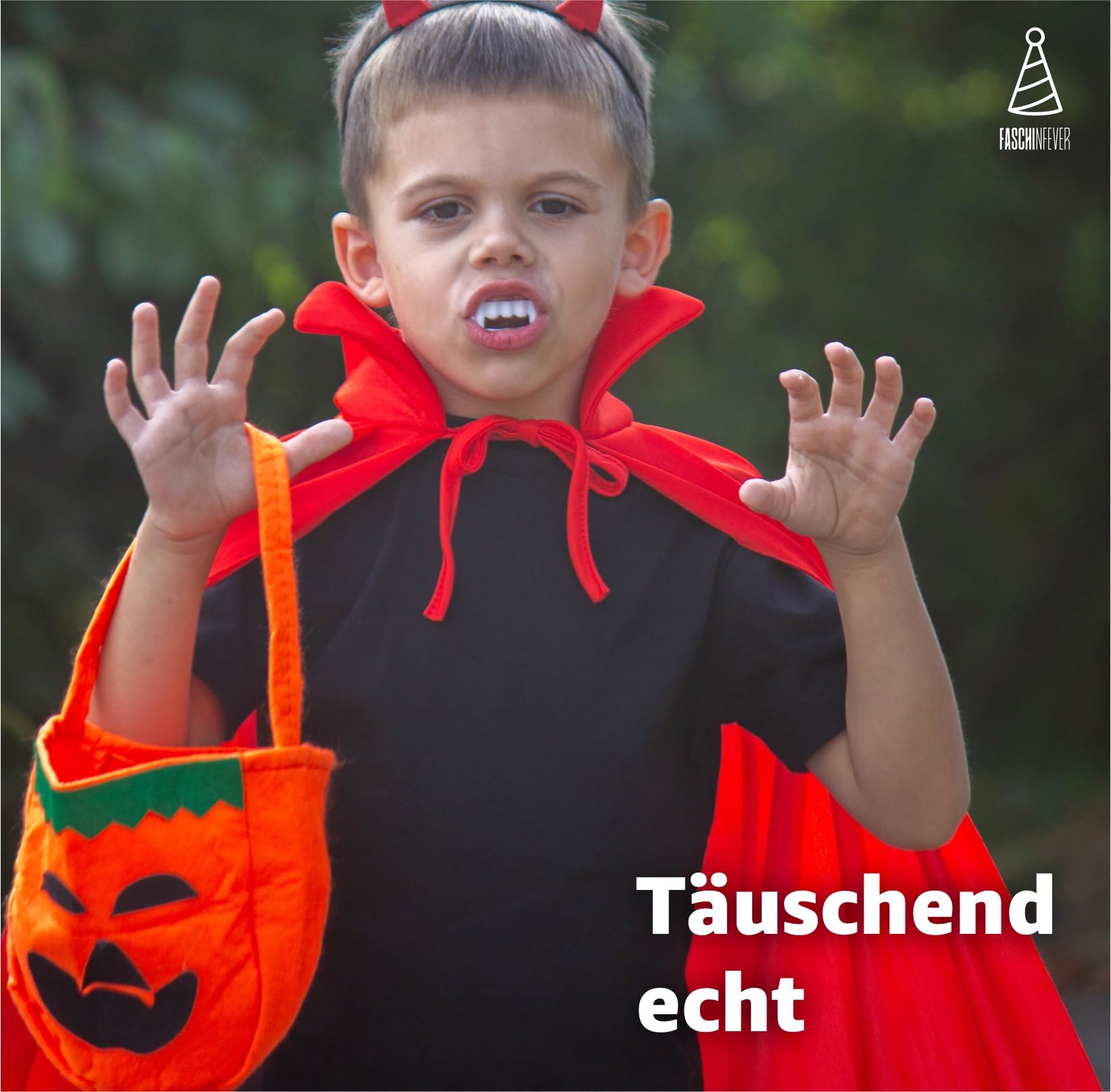 5 Pcs Dents De Vampire Pour Enfants Mors De Vampire Adapté