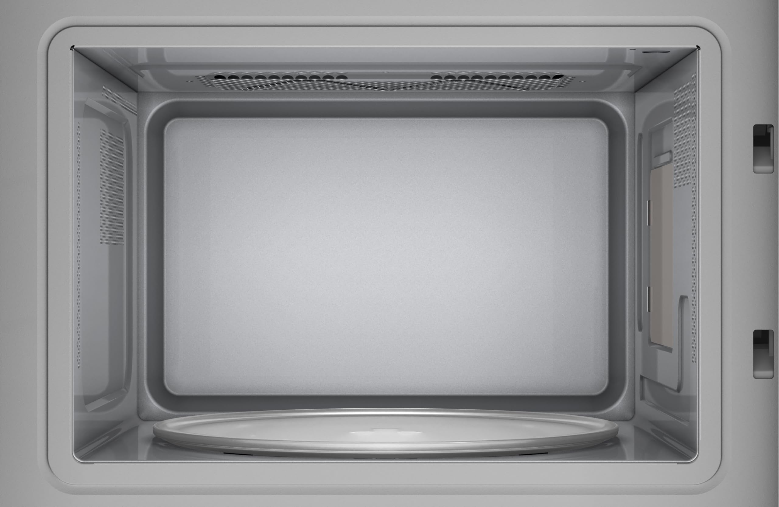 Balay 3CG5172N2 - Microondas, electrónico, Encastrable sin marco, 38 cm, 20 l, 5 F, Aqualisis, Ap. lateral izquierda, 8 recetas, Plato giratorio 25.5 cm, Con grill, Cristal Negro