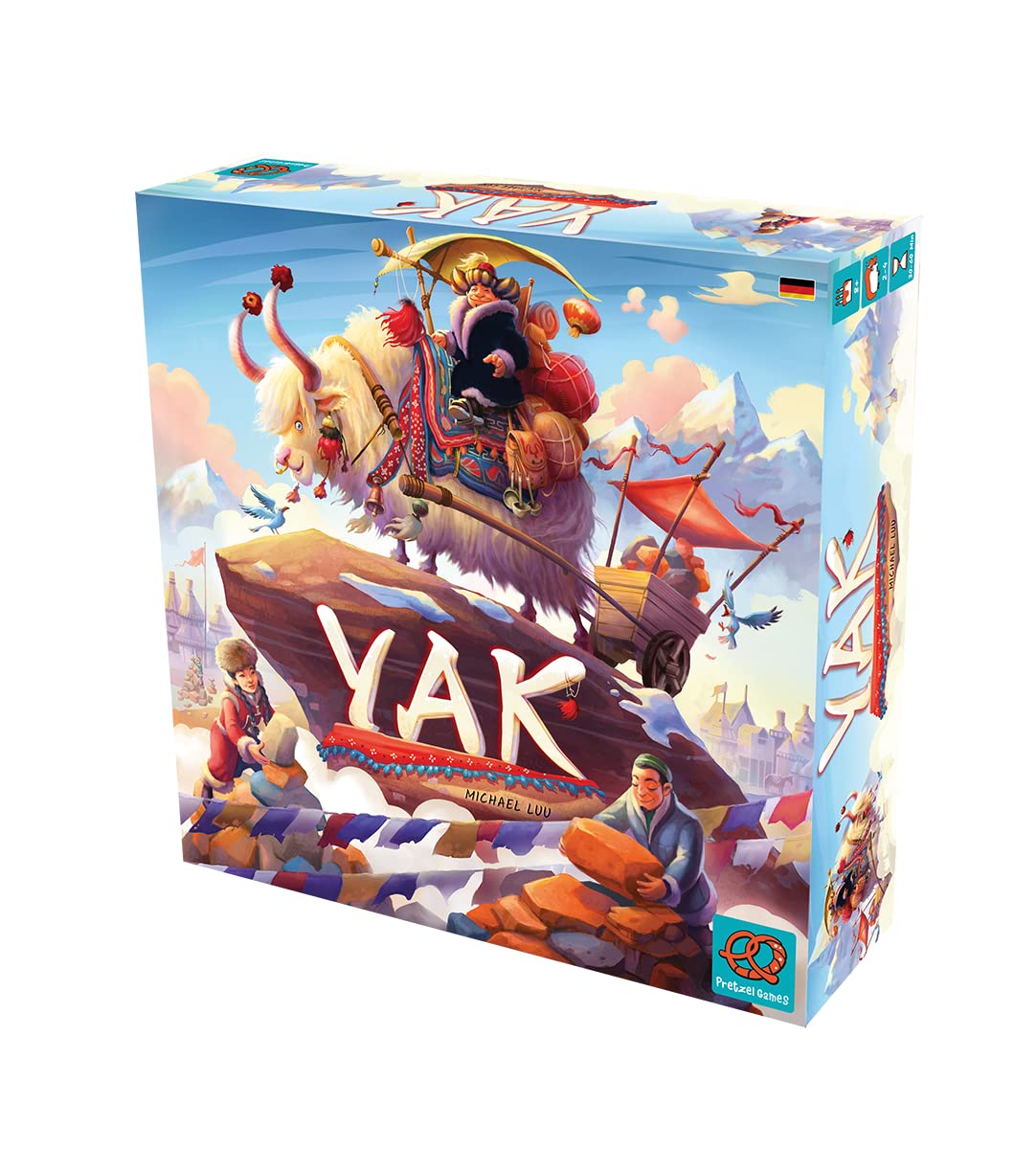 Pretzel Games Yak Jeu de société 2 à 4 joueurs À partir de 8 ans 45 minutes Allemand