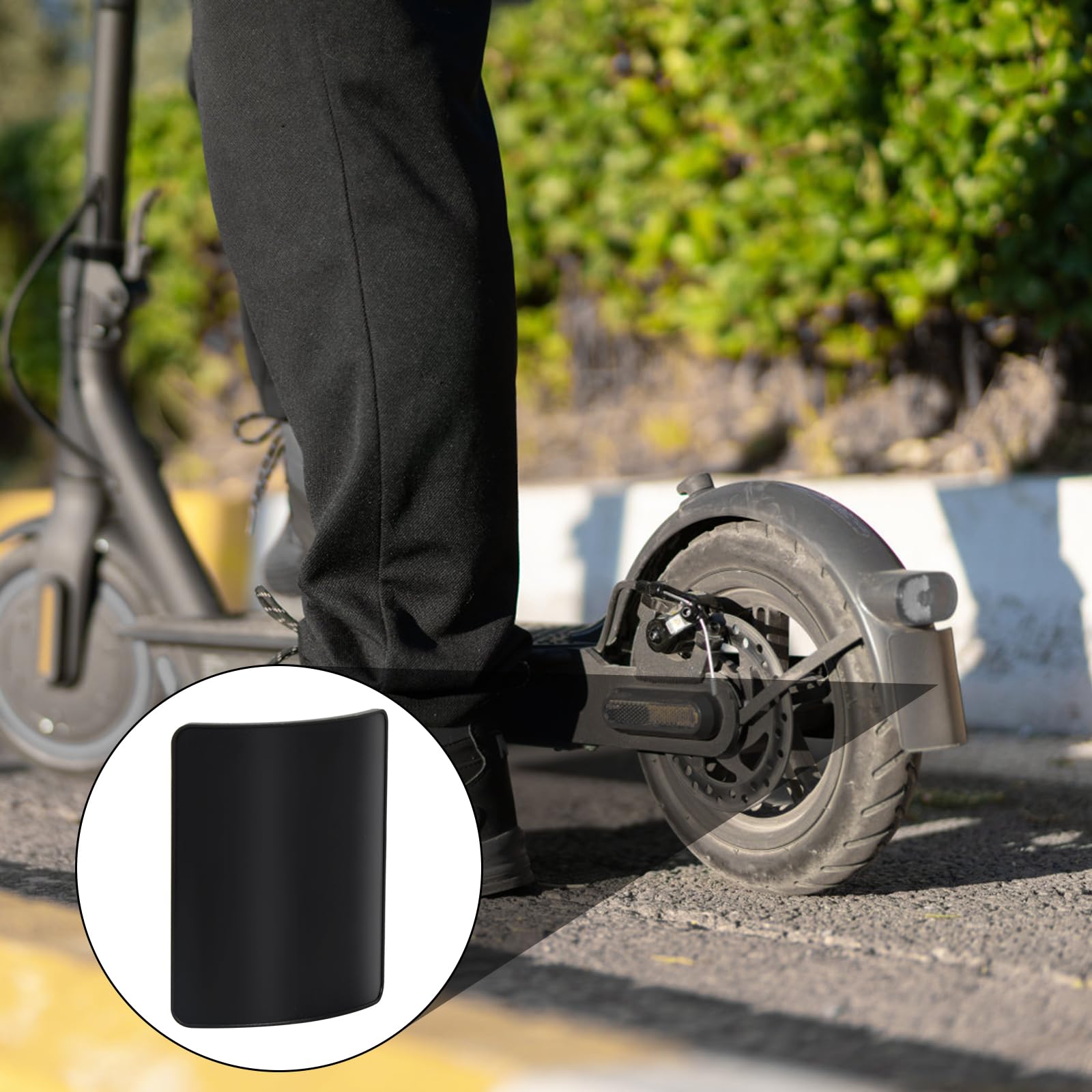 Portatarga per Monopattino Elettrico, Supporto per Targa Monopattino con Viti, Compatibile con M365 Pro 2