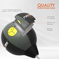 MaxxMMA Cobra reflexboxzsák állvánnyal, magasságállítható, 2 labdával és edzőkesztyűvel 6