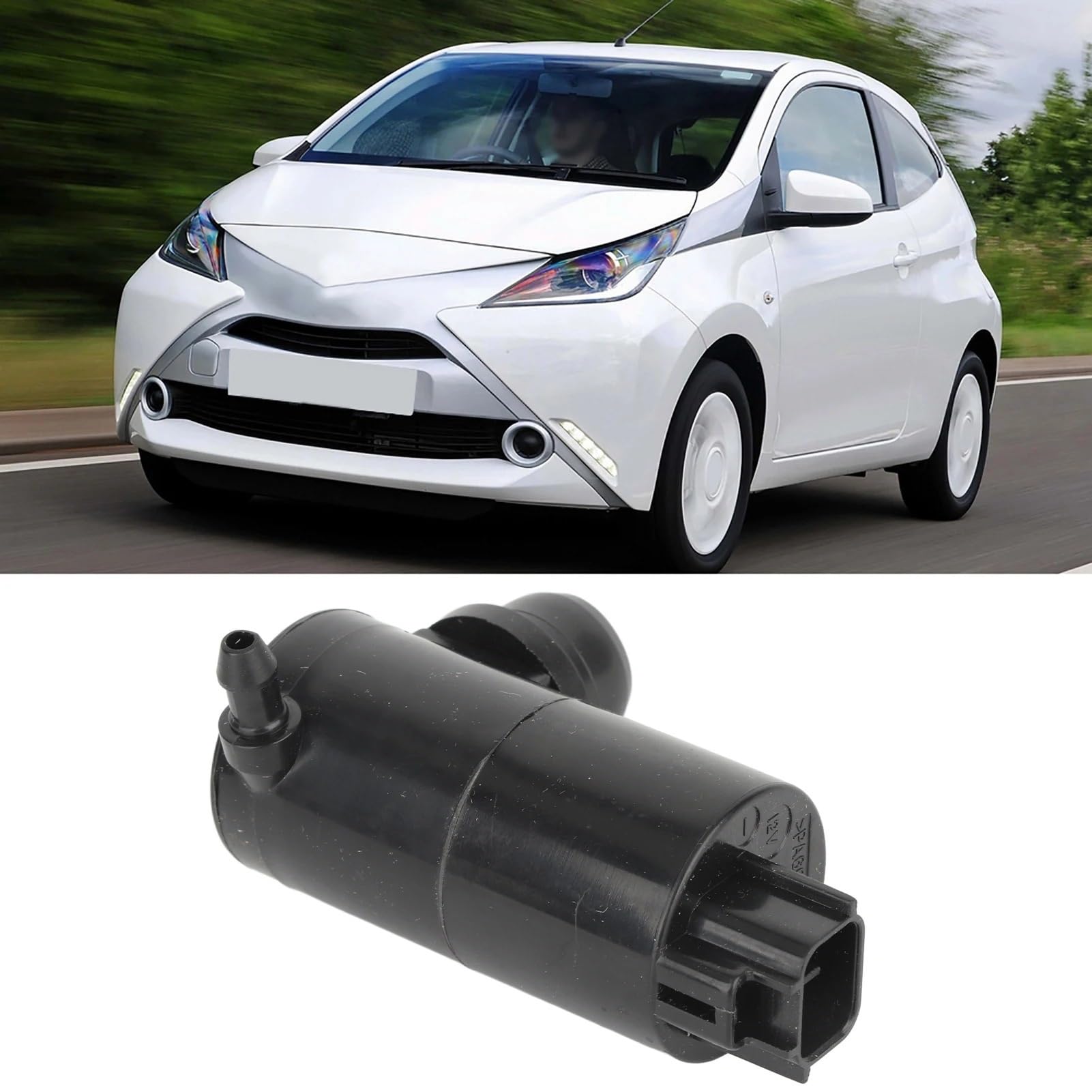 Pompe Lave-glace Pour Toyota Pour COROLLA 85330-02030 Sortie Pare-brise Pompe À Liquide Lave-glace Essuie-glaces Pompe De Lave-glace Pompe Pare-Brise