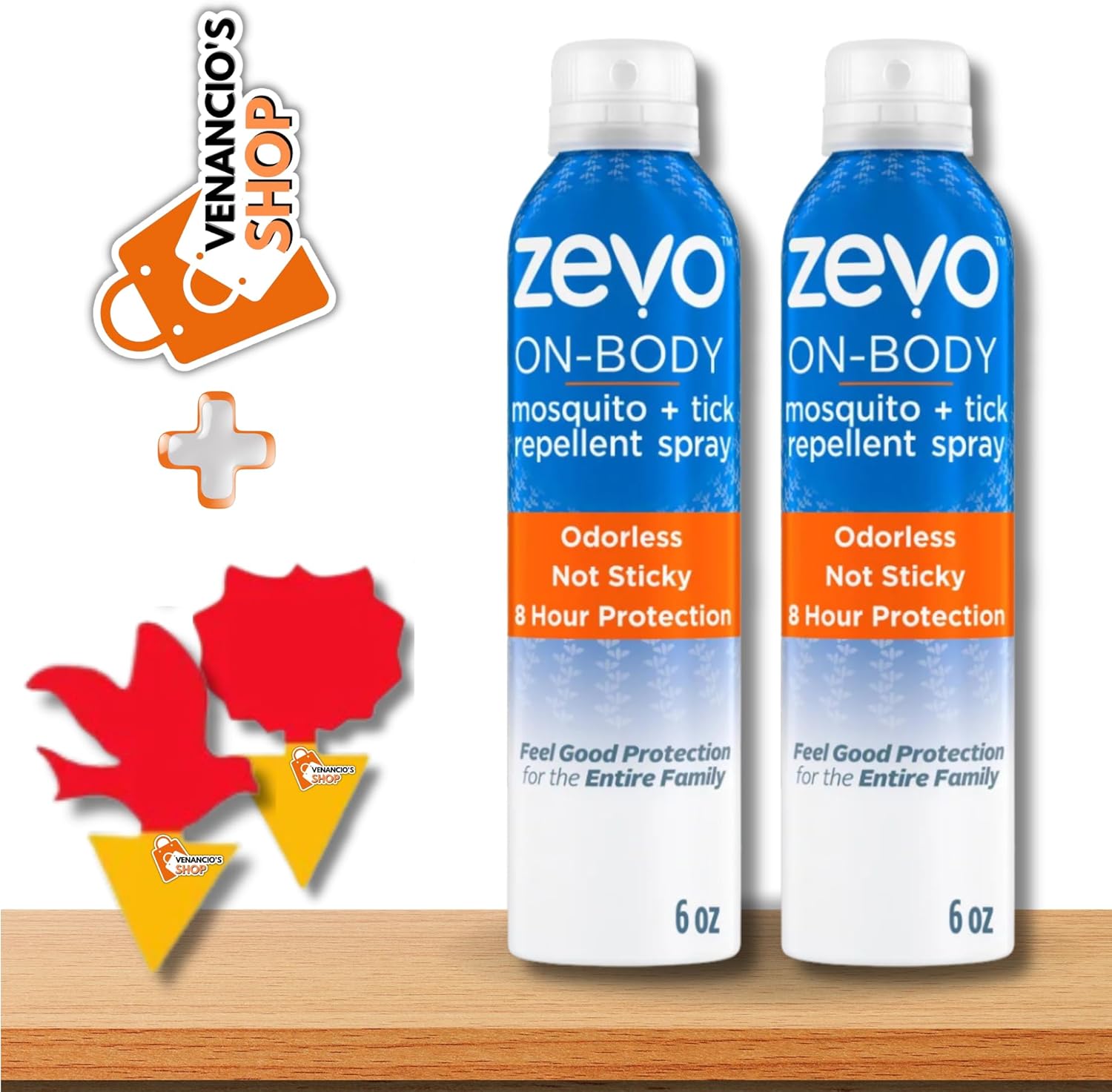 ZEVO OnBody. Mosquito and Tick Insect Repellant Aerosol