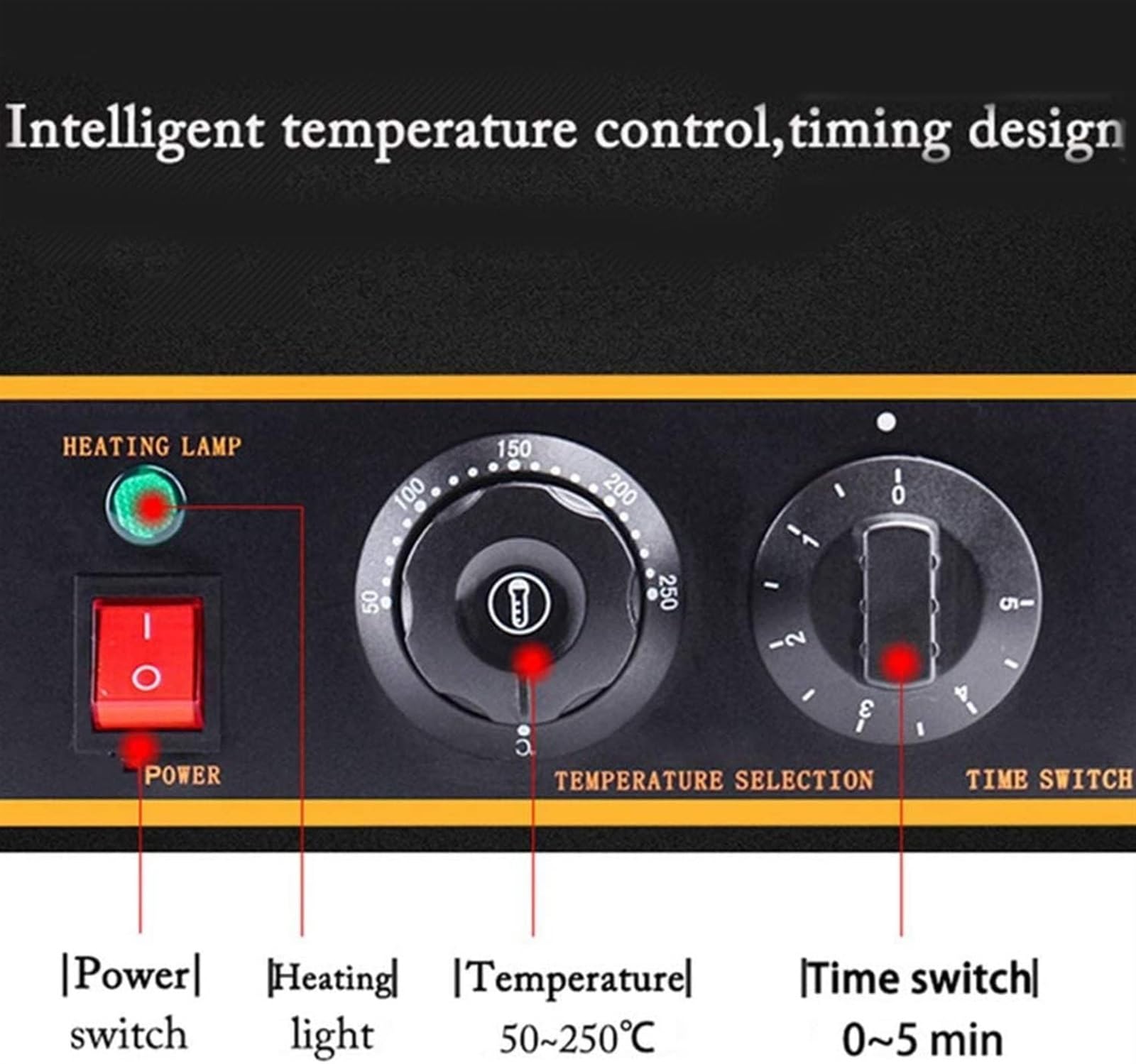 Máquina Comercial para Hacer Conos de Helado y gofres, eléctrica, de Acero Inoxidable con Revestimiento Antiadherente, Control de Temperatura y Tiempo para panaderías y Restaurante,220v