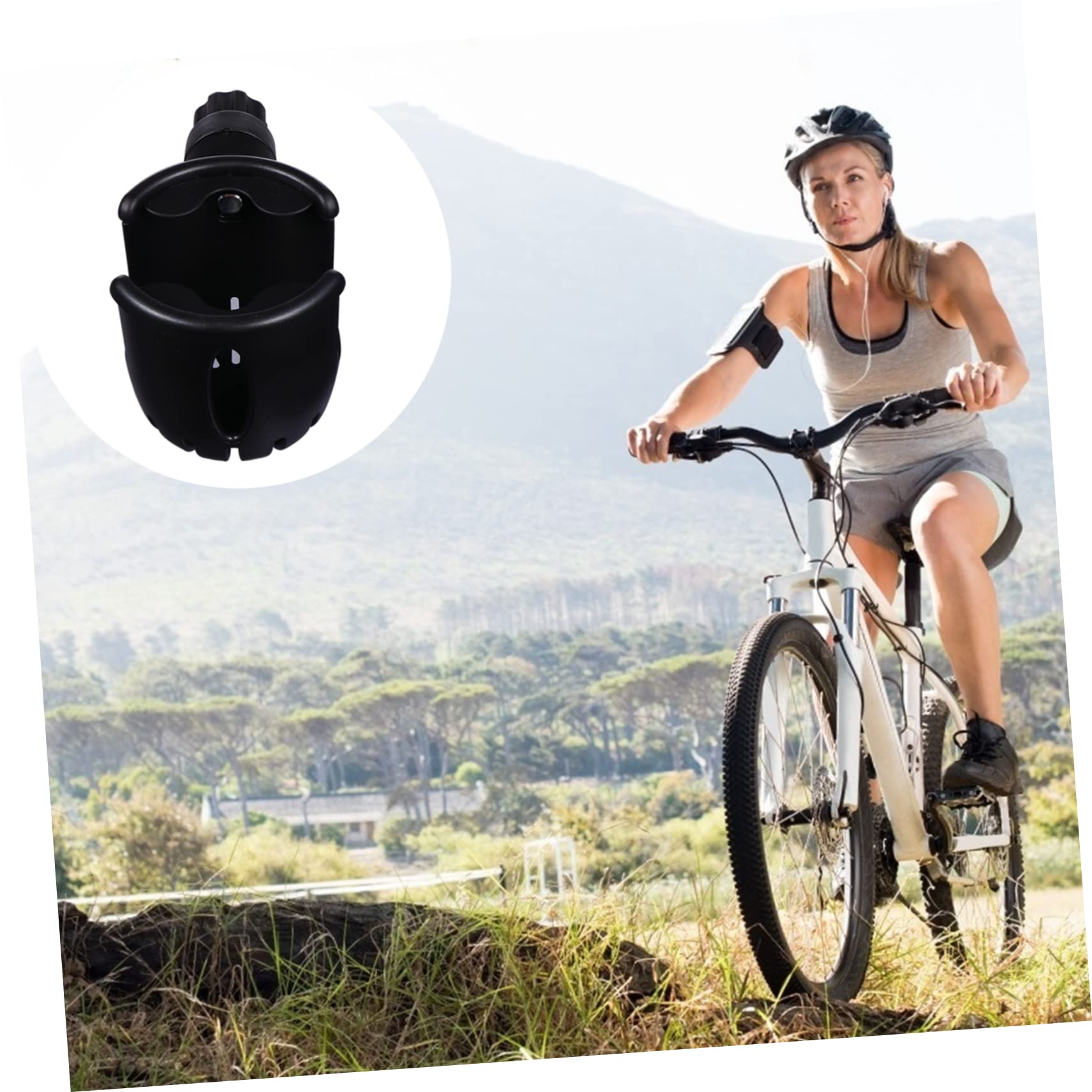 BESTonZON 2pièces Porte-Bouteille pour Poussette Et Vélo Support Ajustable pour Gobelet Accessoire Pratique pour Boissons Compatible avec Fauteuils Et Scooters