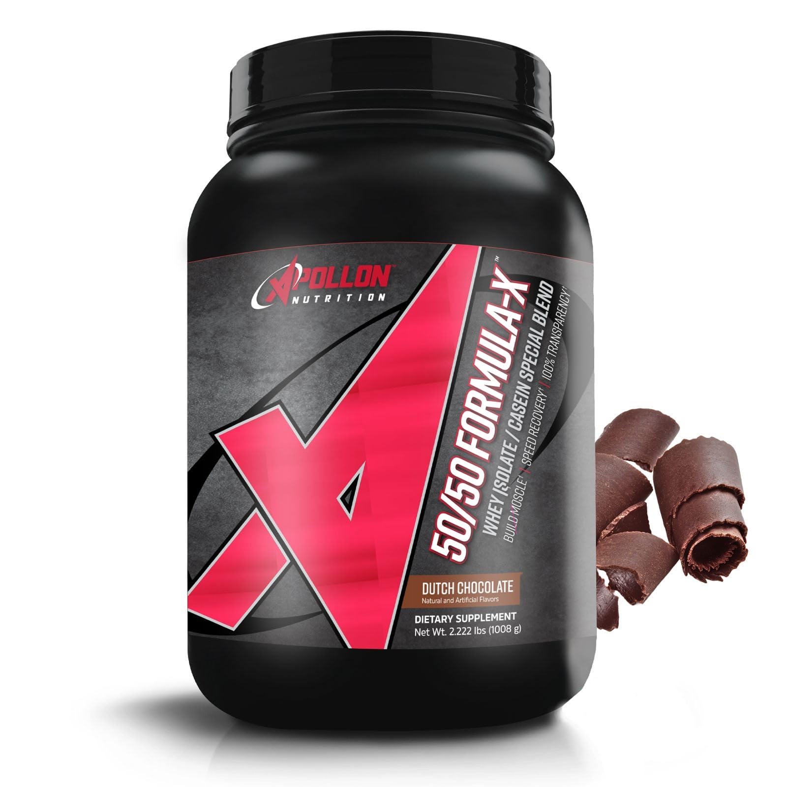 Amazon.com: Apollon Nutrition 50/50 Formula-X | Whey Isolate and