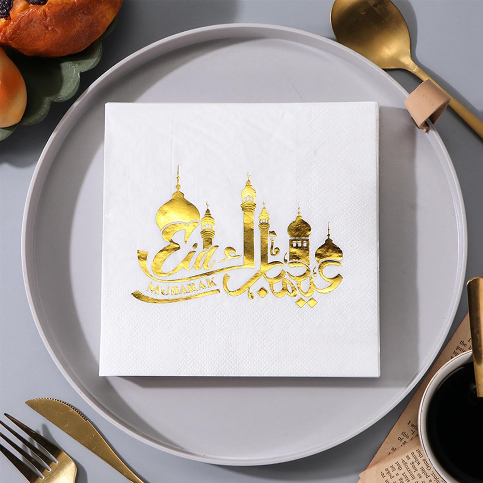 Dîner festifs, serviettes festives papier Holiday Napkins