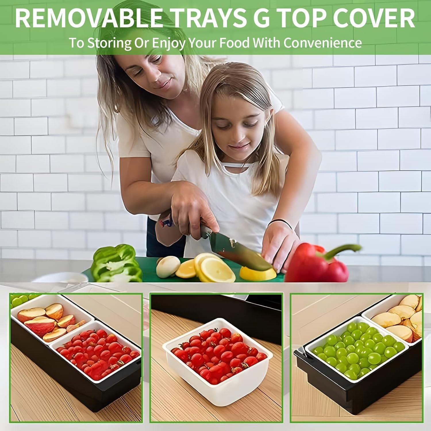 Qcwwy Pizza Toppings Station, Abnehmbare Wiederverwendbare Pizza Zutaten Gewürzspender Gewürzbox für Pizza Topping Container zu Hause oder Im Restaurant(4 Fächer)