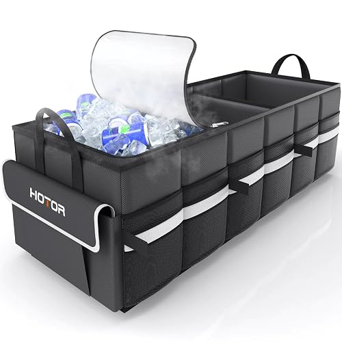 HOTOR Trunk Organizer - Car Organizer with