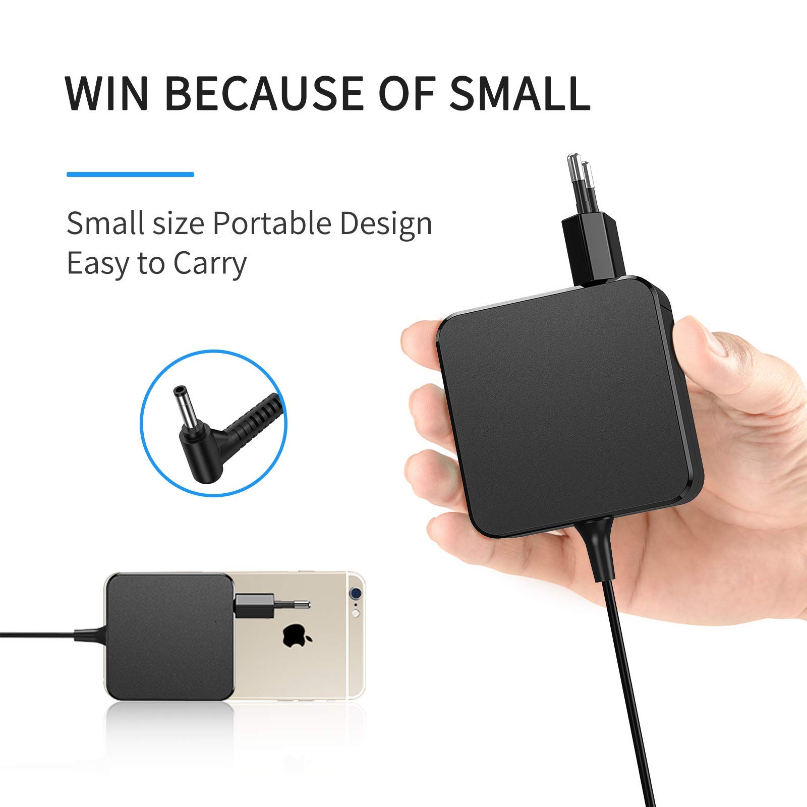 Chargeur USB-C 45W Original Lenovo Pour IdeaPad 5 Chromebook 14ITL6 - Occasion, Compatible