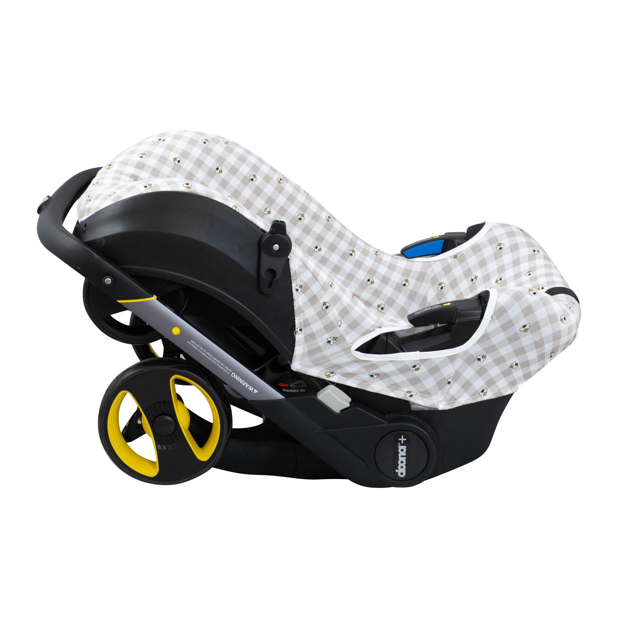 JYOKO KIDS Funda para Silla de Auto Y Cochecito Compatible con Doona, Elaborado en 100% Algodón (Picnic Vichy)