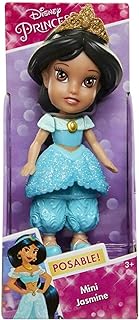 Jakks Pacific Disney Princess Aladdin-Jasmine Doll, Multi-Colour, 7.5 cm (84628)